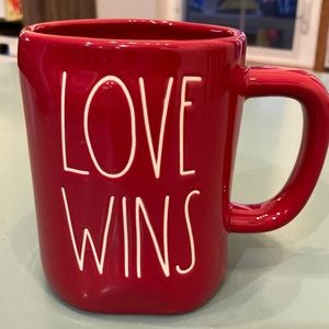 Rae Dunn Love Wins Oversize Mug